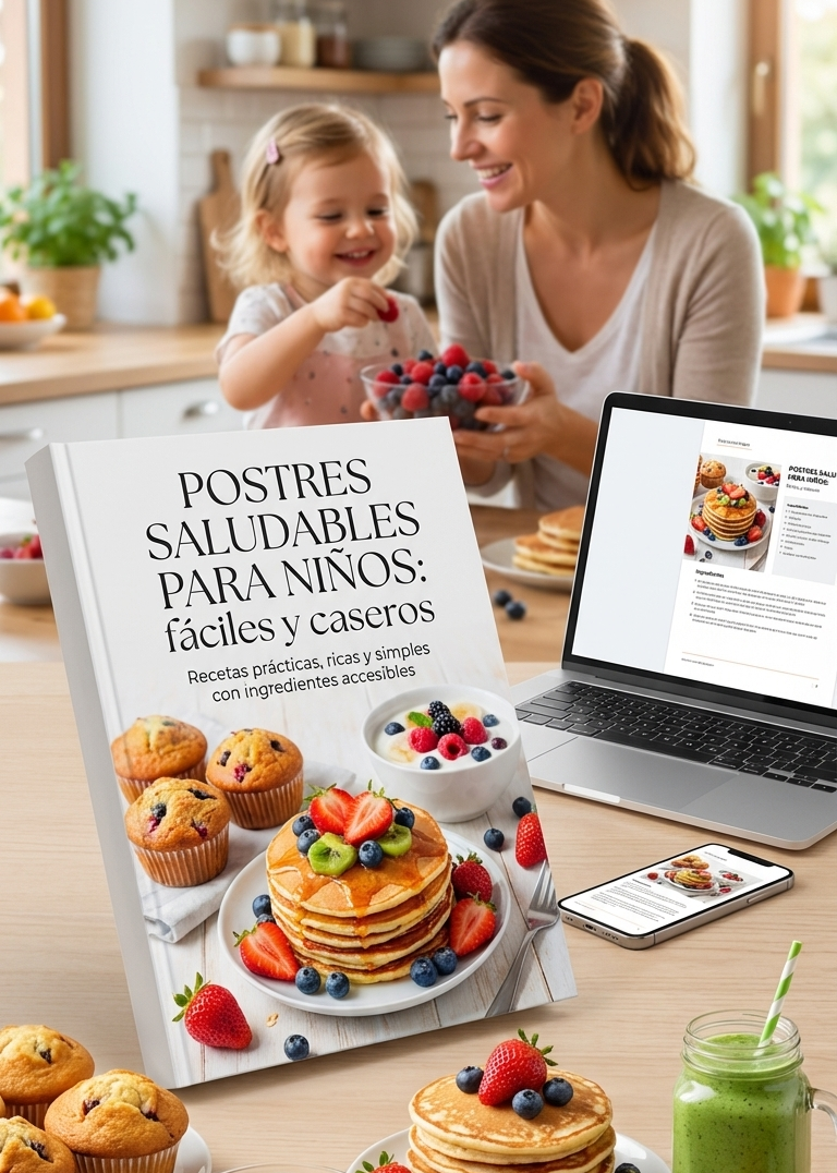 POSTRES SALUDABLES PARA NIÑOS